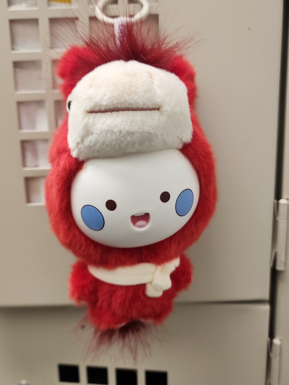 GANSO Red Horse Zodiac Plush Keychain